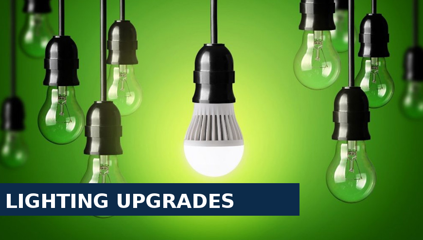 Lighting upgrades Mill Hill